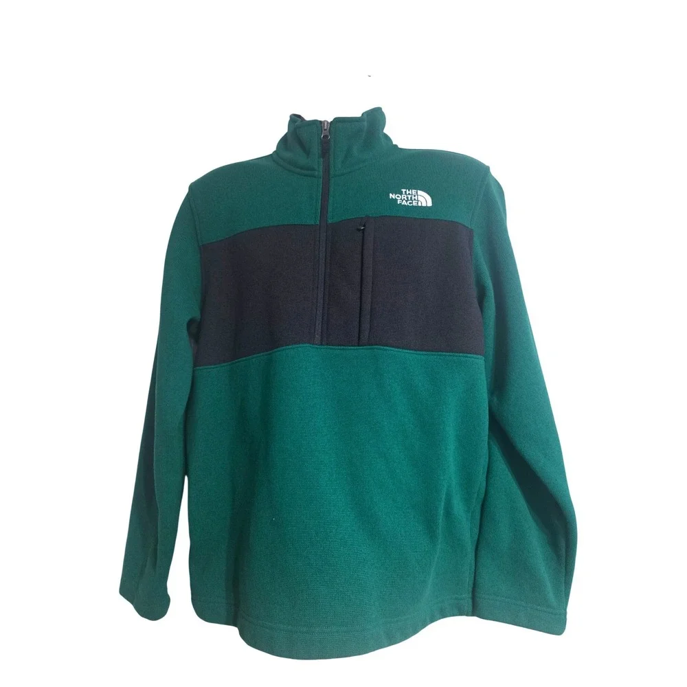 The North Face Gordon Lyons 1/2‎ Zip Jacket Fleece Evergreen Men's Size Medium